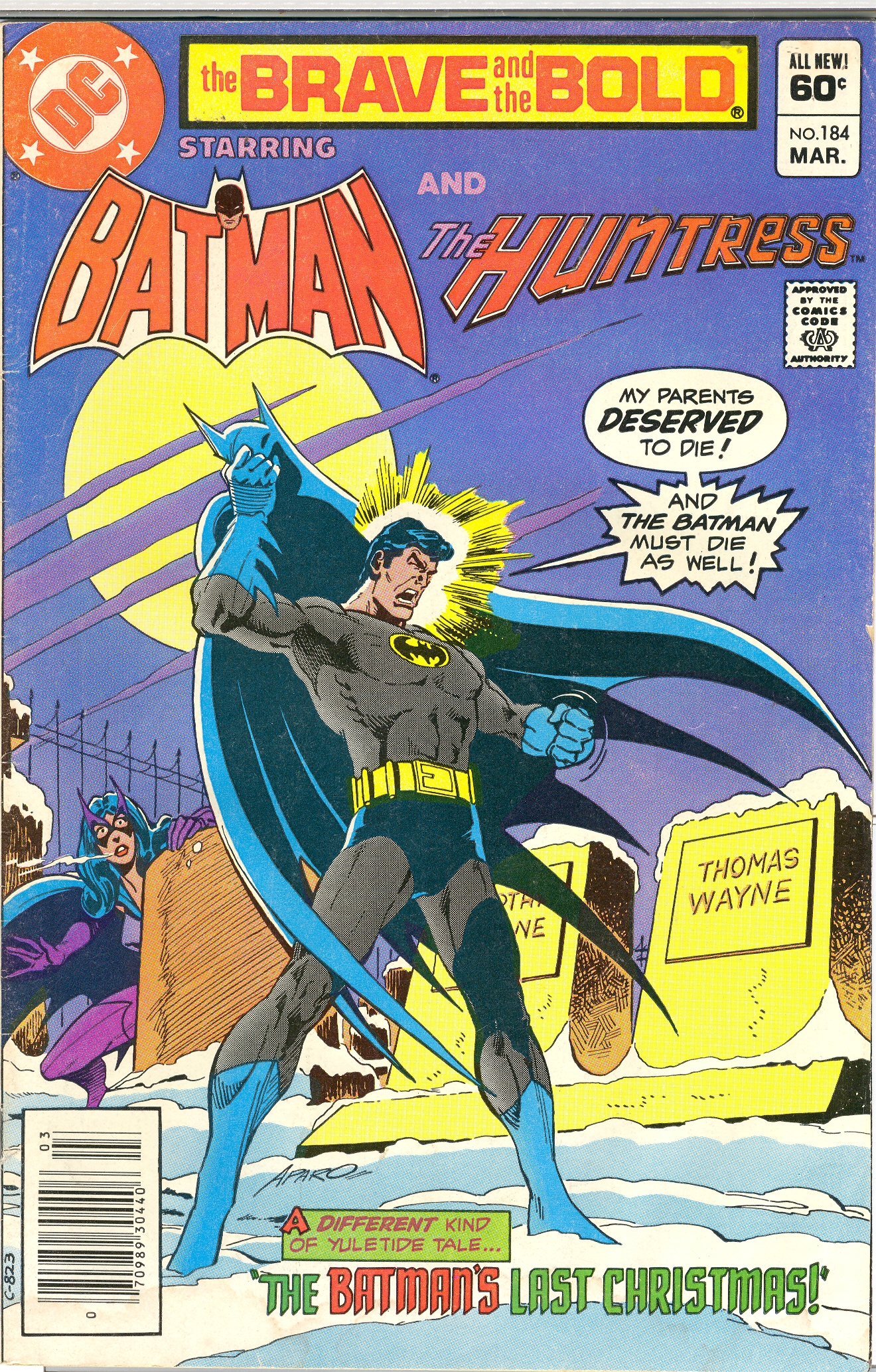 Crazy Comic Covers Brave And The Bold 184 The Batman S