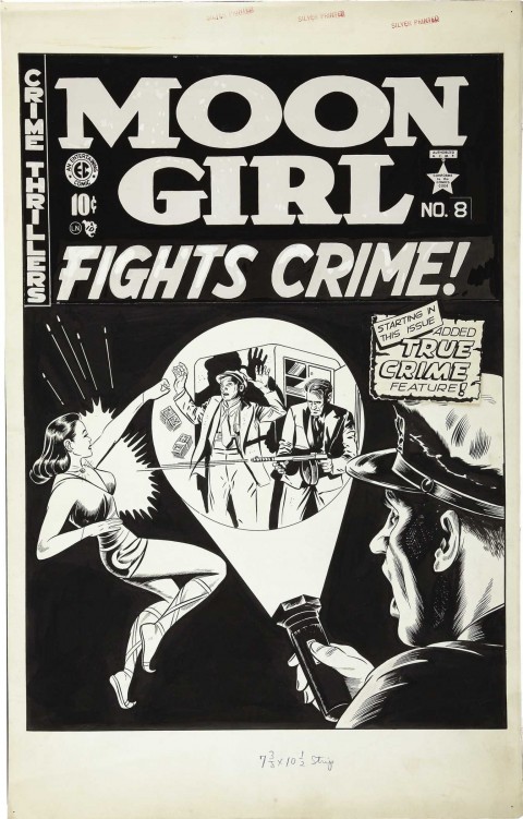 Moon Girl Fights Crime issue 8 cover by Sheldon Moldoff.  Source.