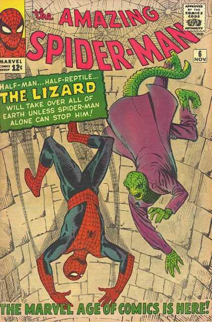 spiderman, lizard