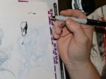 Batman inked Everyone has their own style.