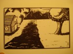 Inking___Starving_Artist_by_slaymanexe Homework Assignment: Create a “starving artist drawing” using basic textures.