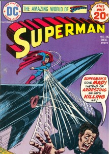 Yes, Superman! Show that guy who looks like a priest that you don't mess with Superman!