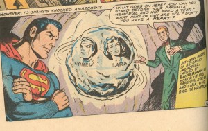 Not shown: Superman pimpslapping Jimmy for this act of dickery. 