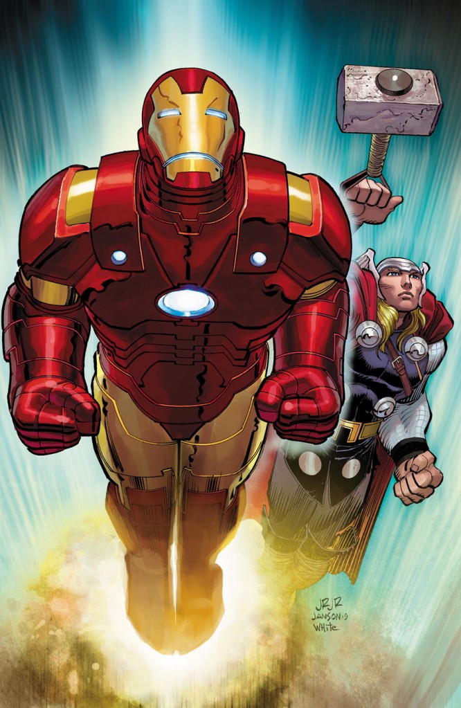 Iron Man / Thor FCBD Cover by JR jr 