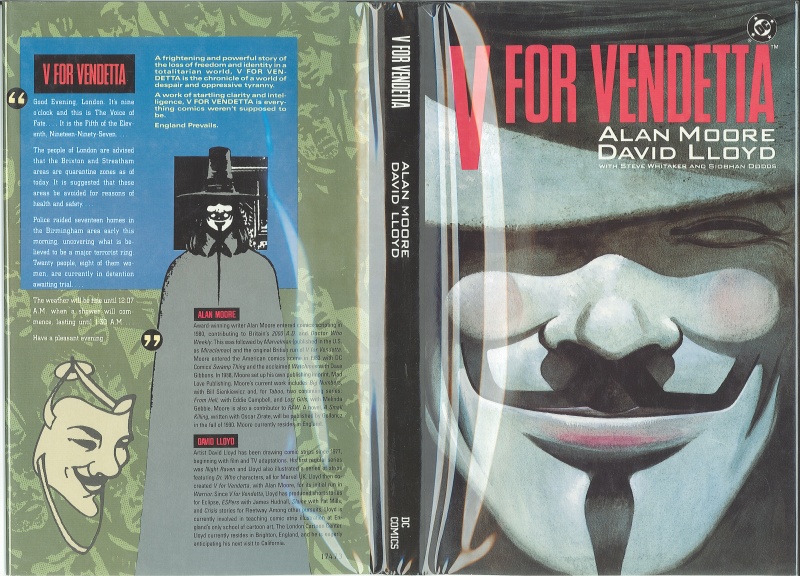V For Vendetta & Book Of The Month Club • Comic Book Daily