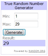 Ultimate Spider-Man Giveaway Random.org Winner