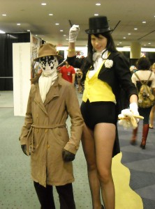 Rorschach and Zatanna 