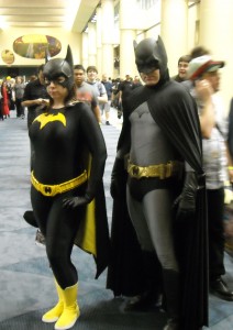 Batgirl and Batman