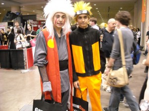 Jiraiya and Naruto