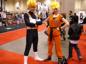 Vegeta and Goku