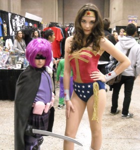 Hit-Girl and Wonder Woman