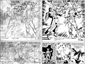 Bob McLeod Inked Jim Starlin Art