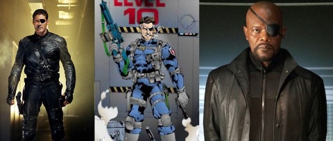 Many faces of Nick Fury