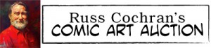 Russ Cochran's Comic Art Auction banner