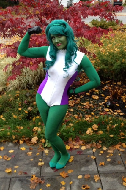 She-Hulk Cosplay Halloween