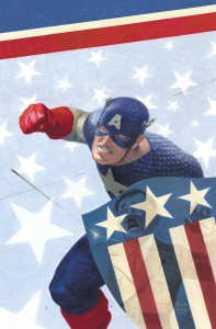 Mythos Captain America issue 1 cover by Paolo Rivera