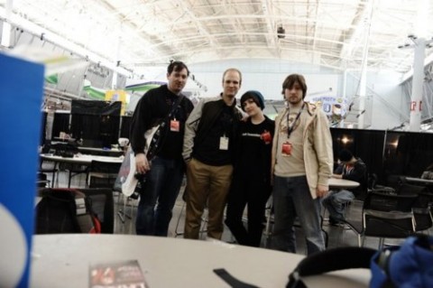 My D&D group the The Shadow Dragon Survivalists at PAX 2011