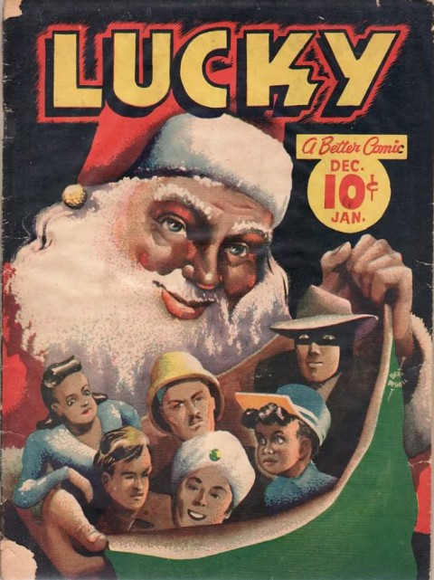 Lucky v2 n7 Santa cover