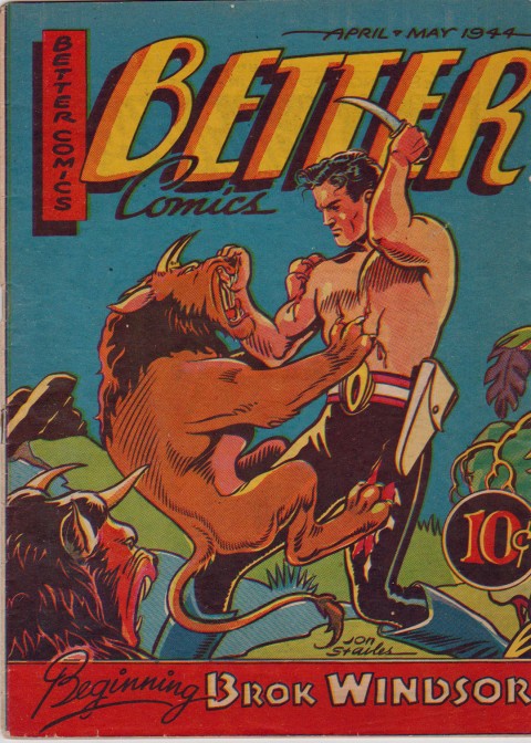 Cover of Better Comics Vol. 3 No. 3.