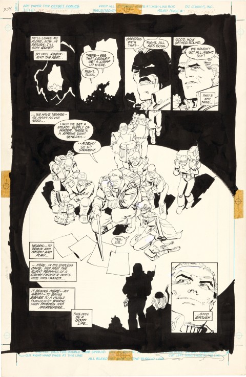 Batman The Dark Knight Returns issue 4 page 47 by Frank Miller and Klaus Janson