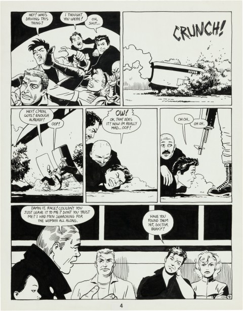 Love And Rockets issue 11 page 4 by Jaime Hernandez