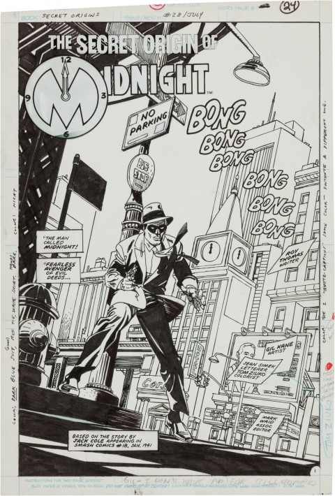 The Origin Of Midnight page 1 by Gil Kane