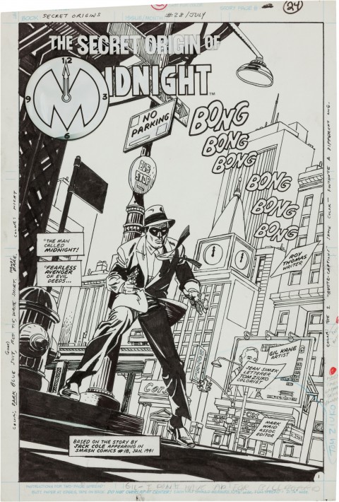 The Origin Of Midnight page 1 by Gil Kane