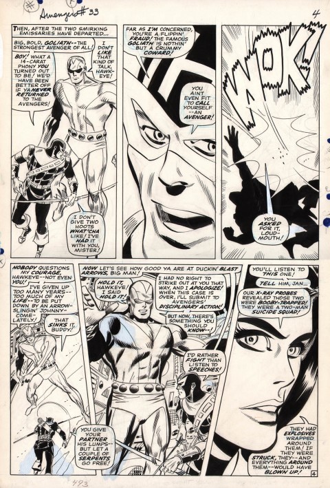 Avengers issue 33 page 4 by Don Heck