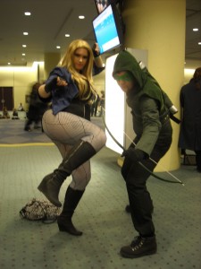 Black Canary and Green Arrow 