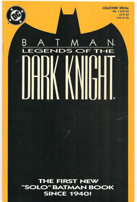 Batman Legends Of The Dark Knight issue 1