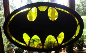 Batman Stained Glass