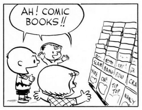 Peanuts Comic Rack