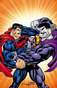 Superman vs Bizarro