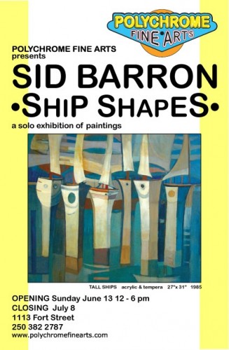 Sid Barron show catalogue