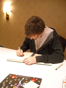 Bill Amend sketches for fan.