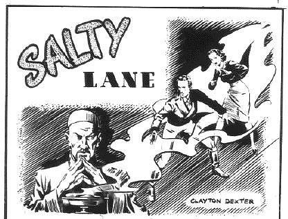 Part of a Clayton Dexter splash from Commando Comics No. 21