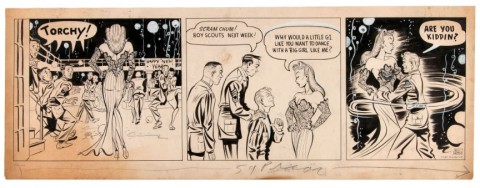 1942 Fort Hamilton Torchy strip by Bill Ward