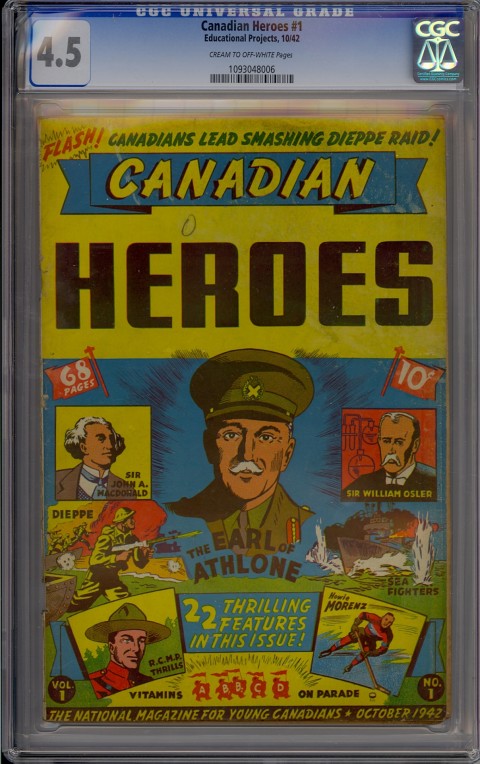 Canadian Heroes Vol. 1 No. 1