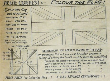 One of the contests in the first issue of Lucky Comics