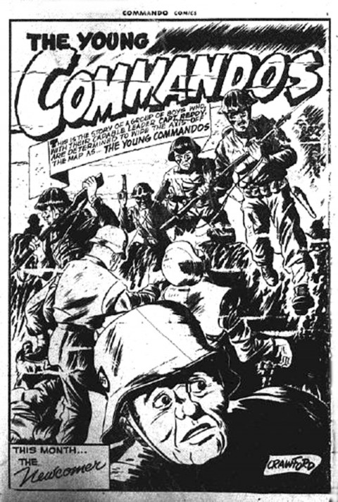 From Commando Comics No. 1, p. 1