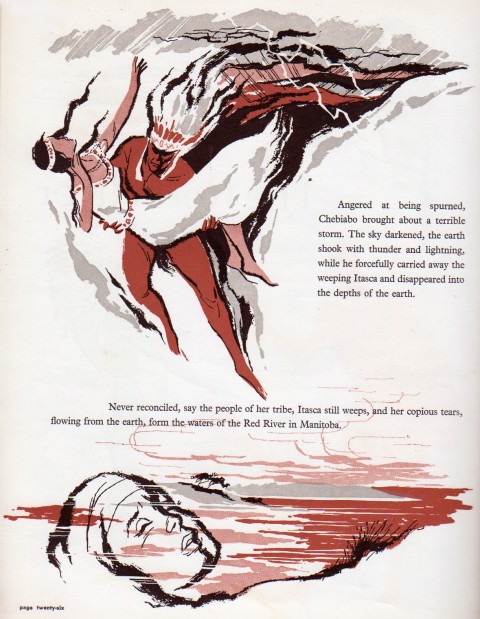 Illustration from Ten Canadian Legends