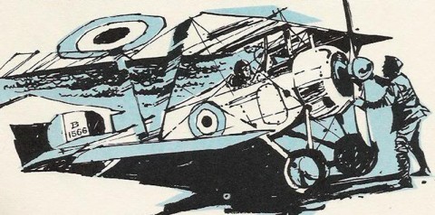 Illustration from the Billy Bishop book