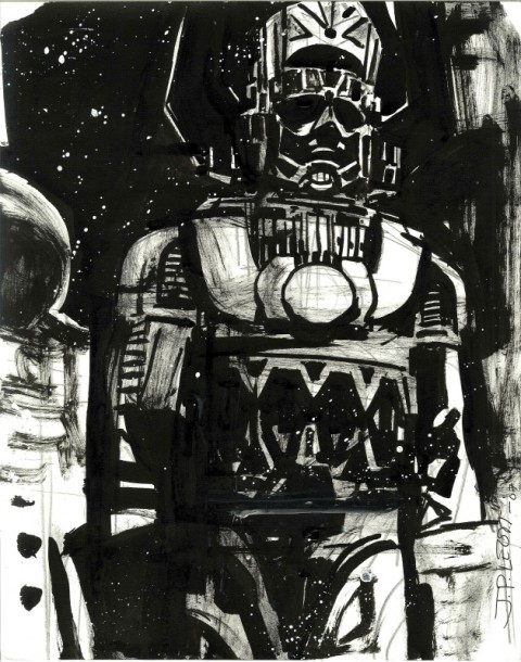 2007 Sketch J.P. Leon Galactus