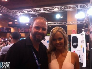 Ed Campbell and Laura Vandervoort