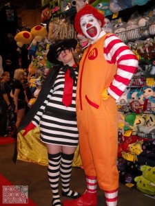 Hamburglar and Ronald McDonald 