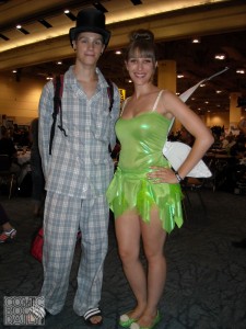 John Darling and Tinker Bell 