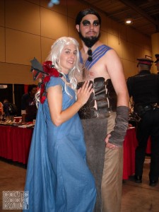 Daenerys Targaryen and Khal Drogo 