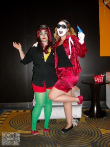 Poison Ivy and Harley Quinn 