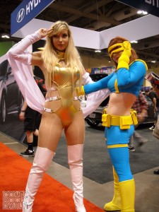 Emma Frost and Cyclops 