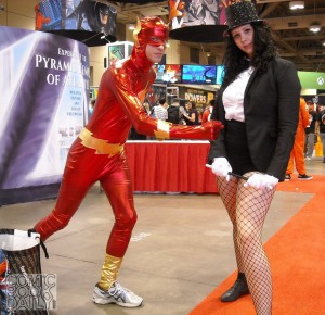 Flash and Zatanna 